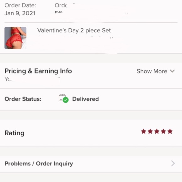 2Pc Lingerie Set(Sz.S) - Picture 7 of 7